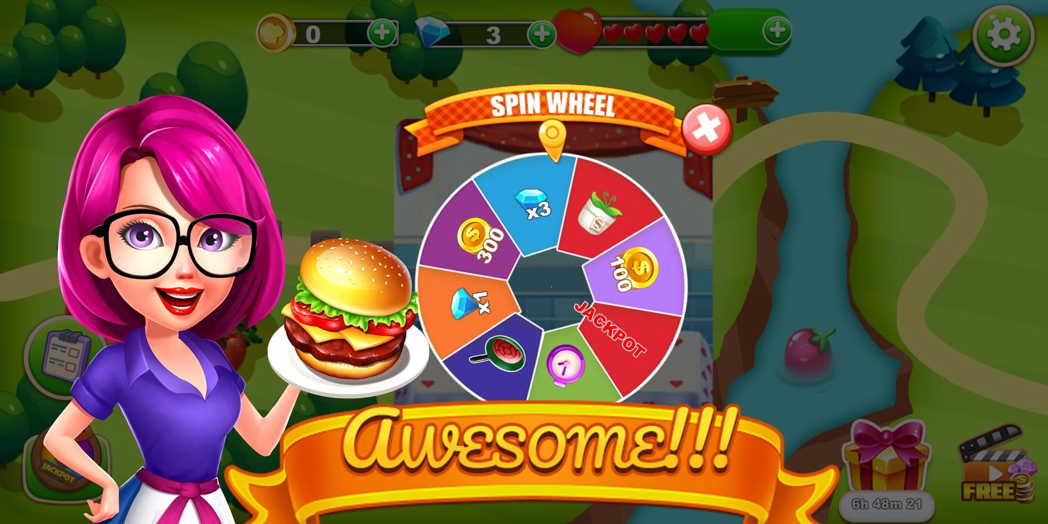 Cuplikan Layar Game Cooking Journey