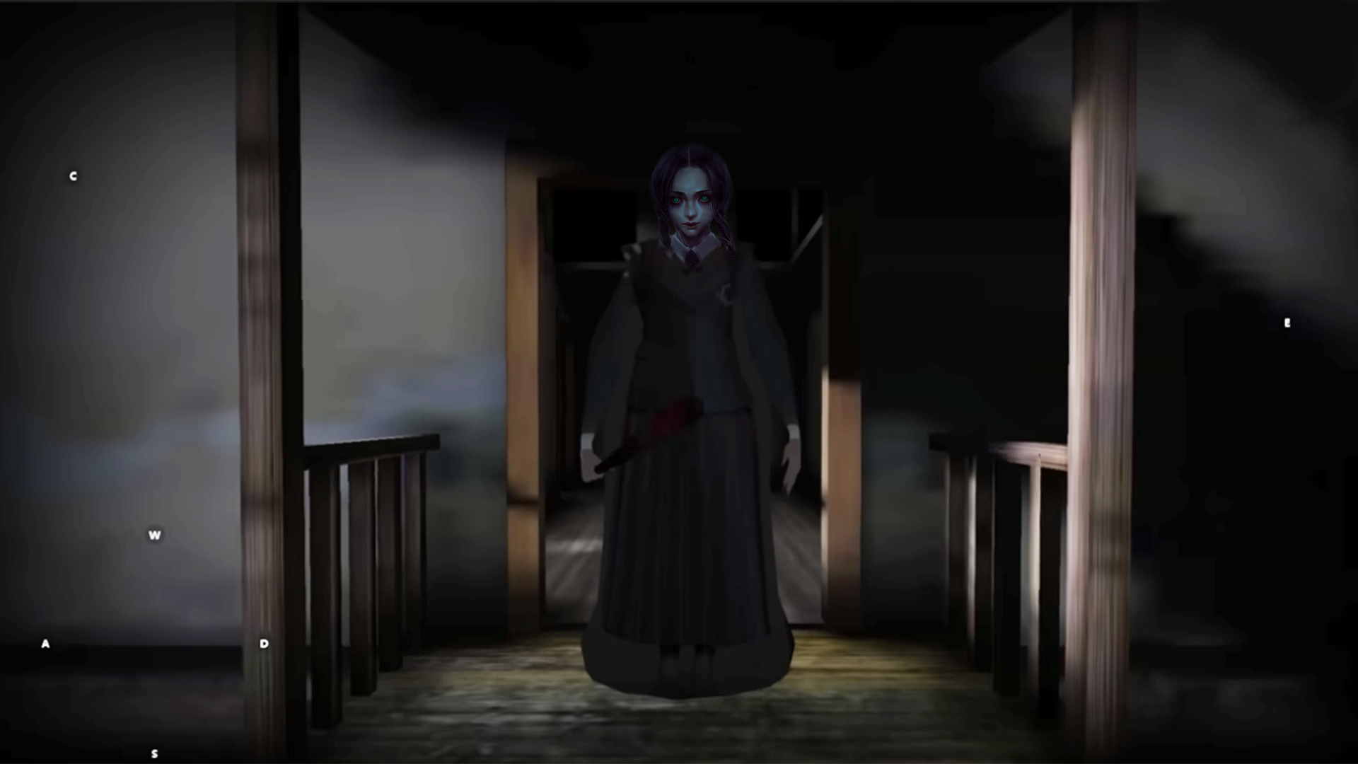 Screenshot of Wednesday Horror Game