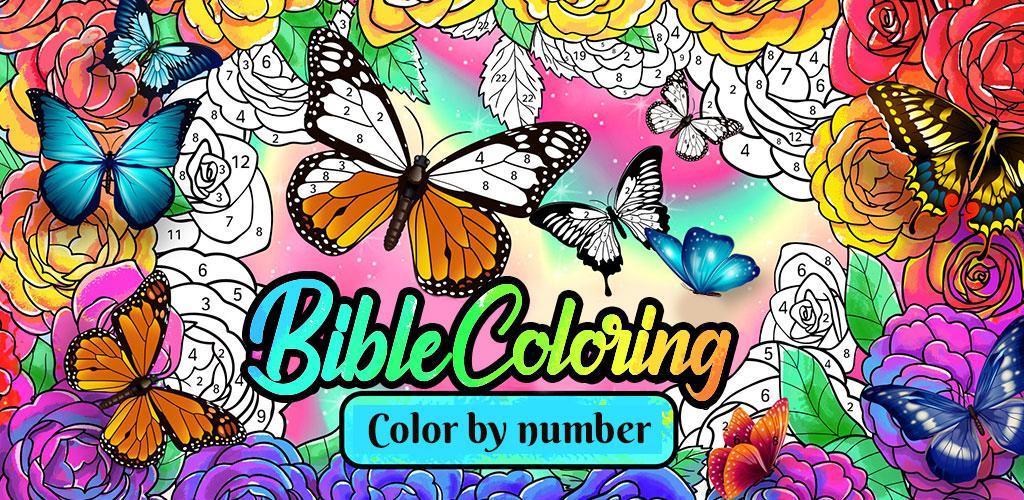 Banner of Bible Coloring - Color By Number, Free Bible Game 2.35.4