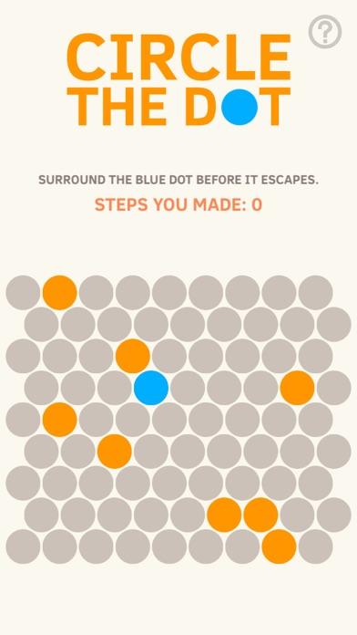 Circle The Dot Game Screenshot