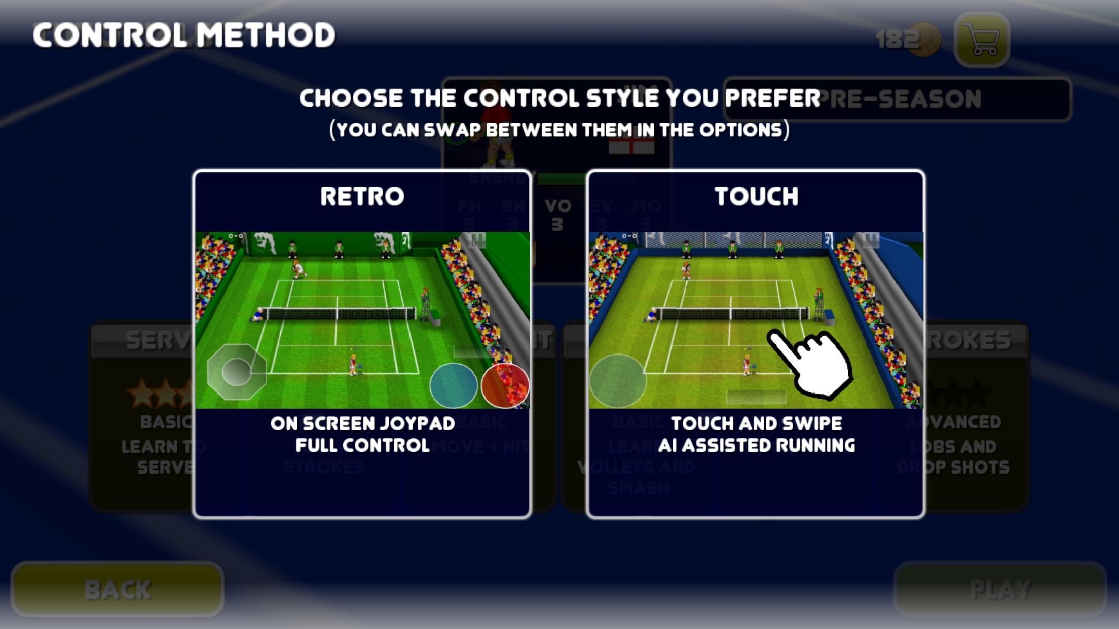 Tennis Champs Returns Game Screenshot