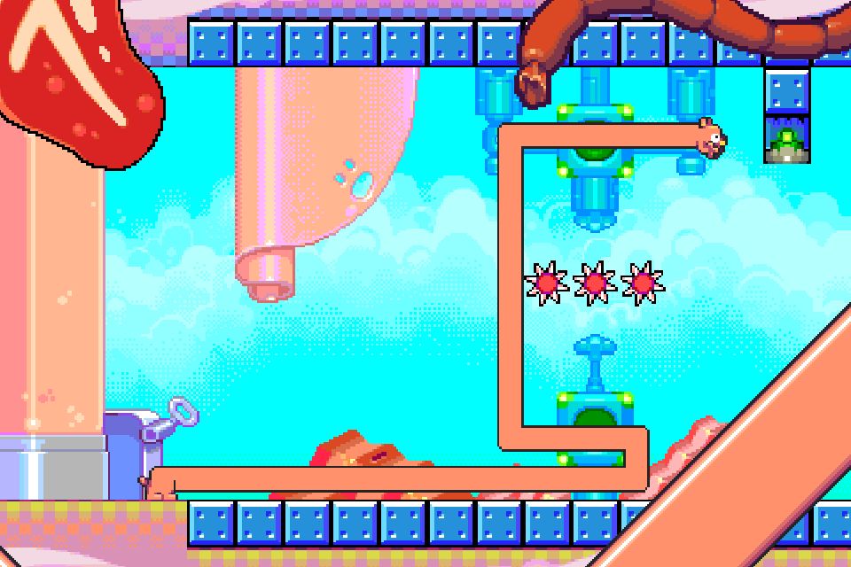 Silly Sausage in Meat Land screenshot game