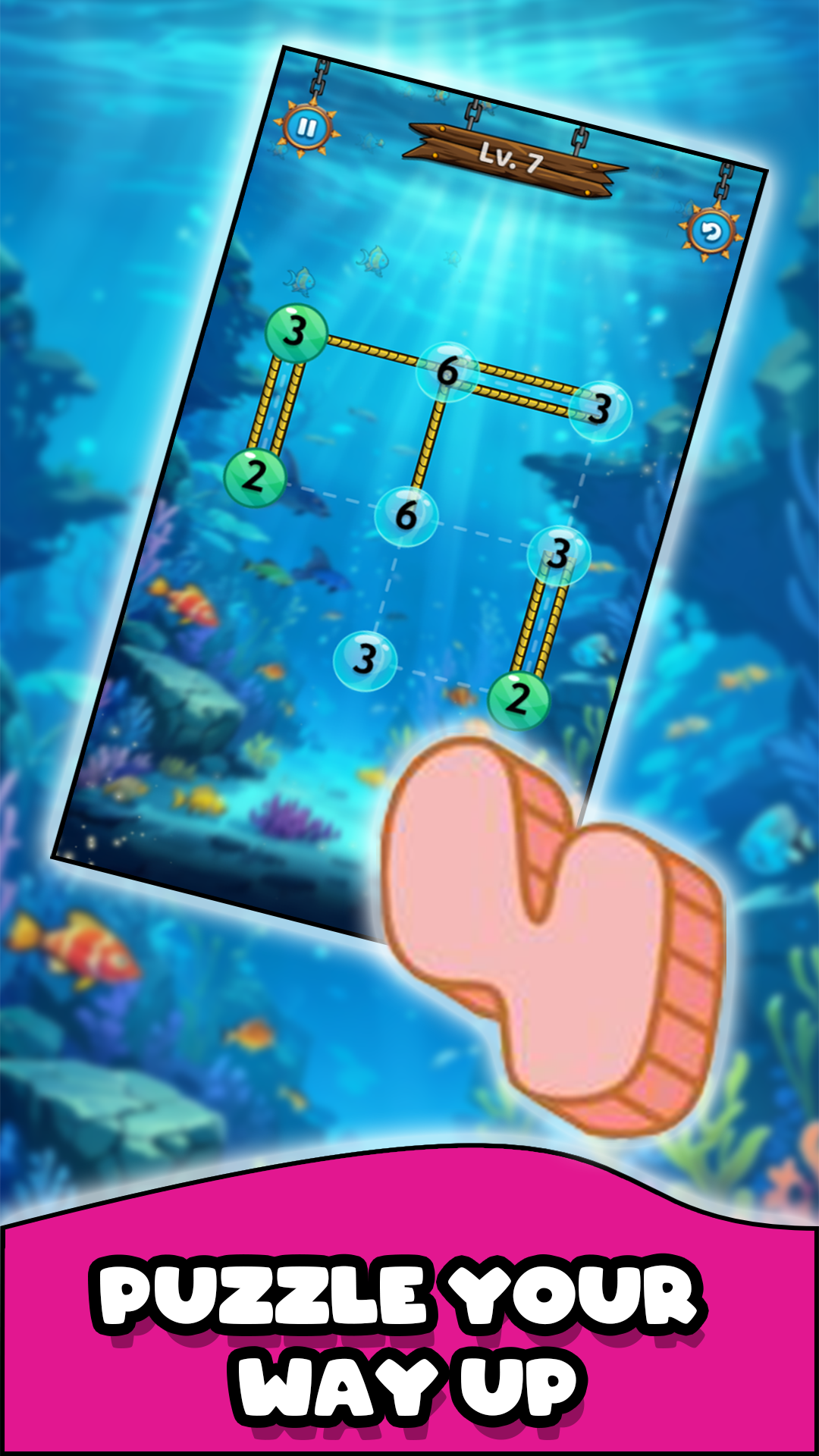 Number LInked Up Game Screenshot