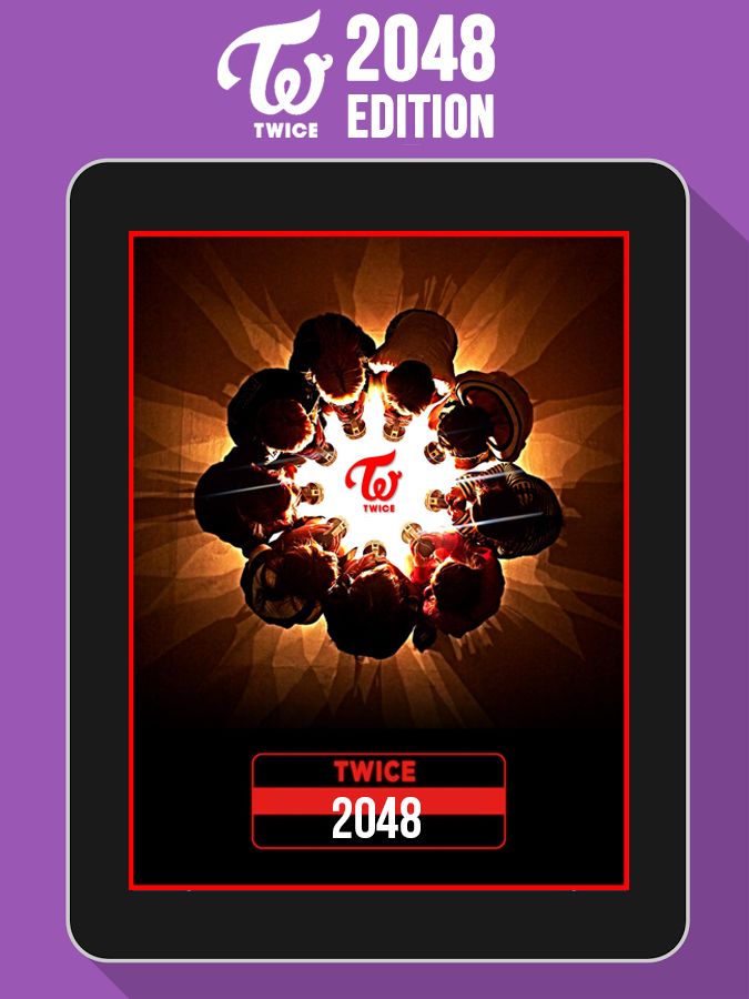 Screenshot of 🌟 2048 TWICE Puzzle Game