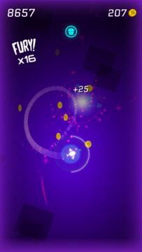 Neon Plane Game Screenshot
