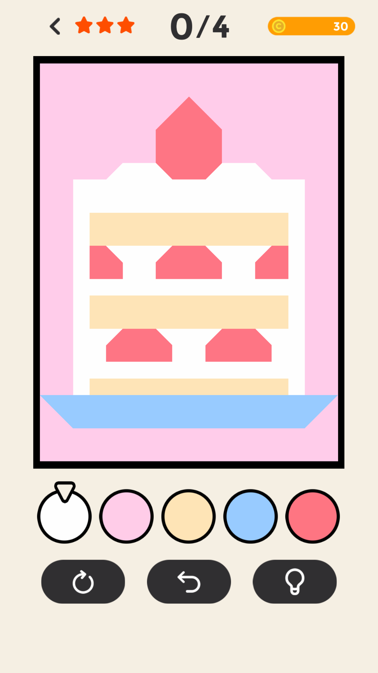 ERASE - coloring puzzle game Game Screenshot
