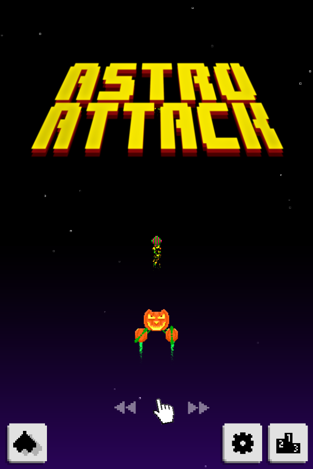 Astro Attack 遊戲截圖