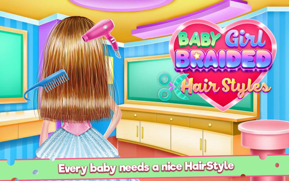 Baby Girl Braided Hairstyles ภาพหน้าจอเกม