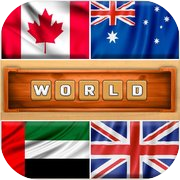 Country Quiz Word Puzzle Game