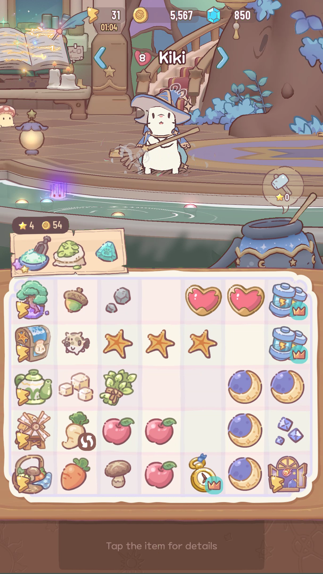 Cats & Soup: Merge MagicRecipe Game Screenshot