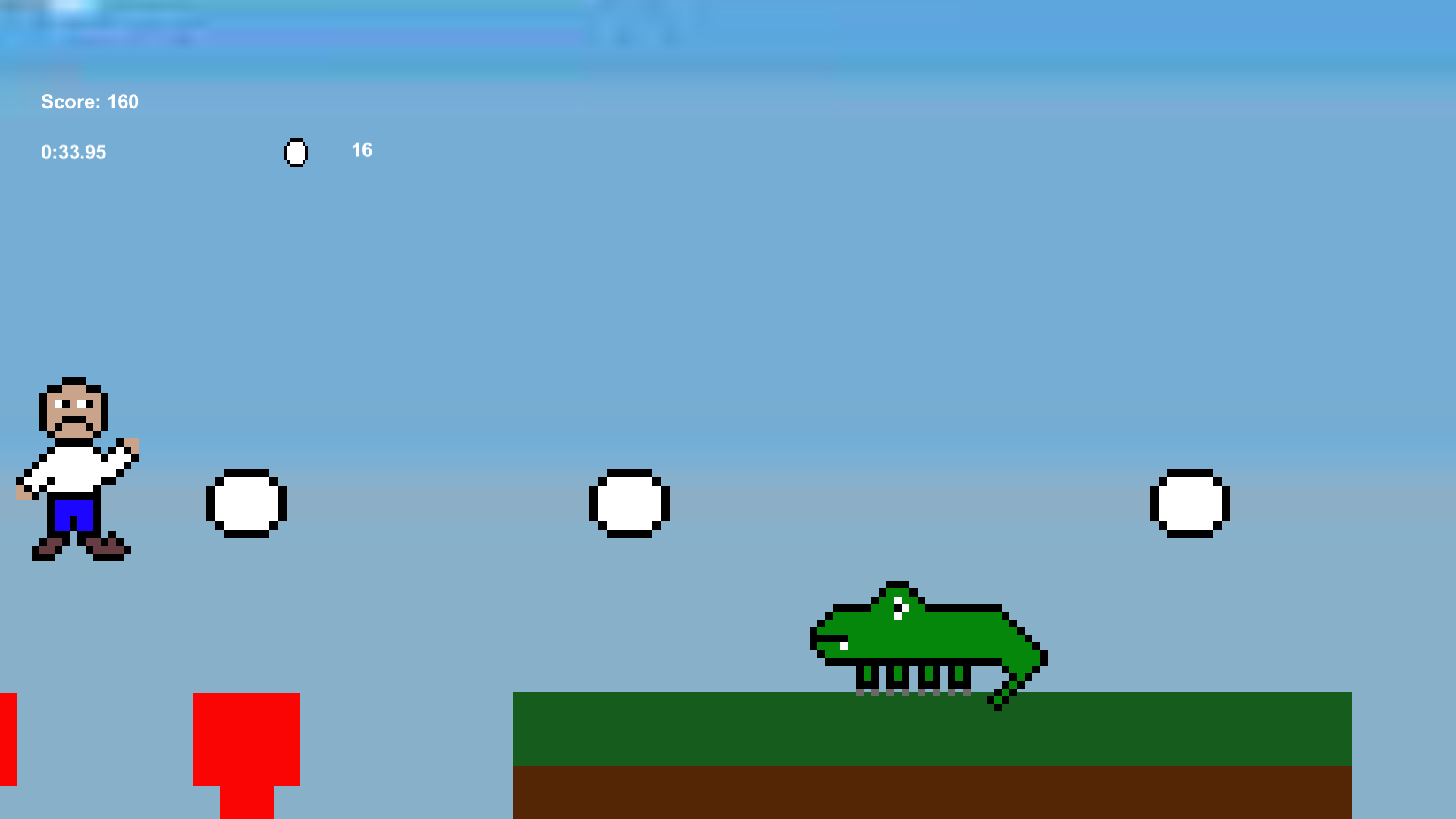 Geeky Golf 1 Level Demo Game Screenshot