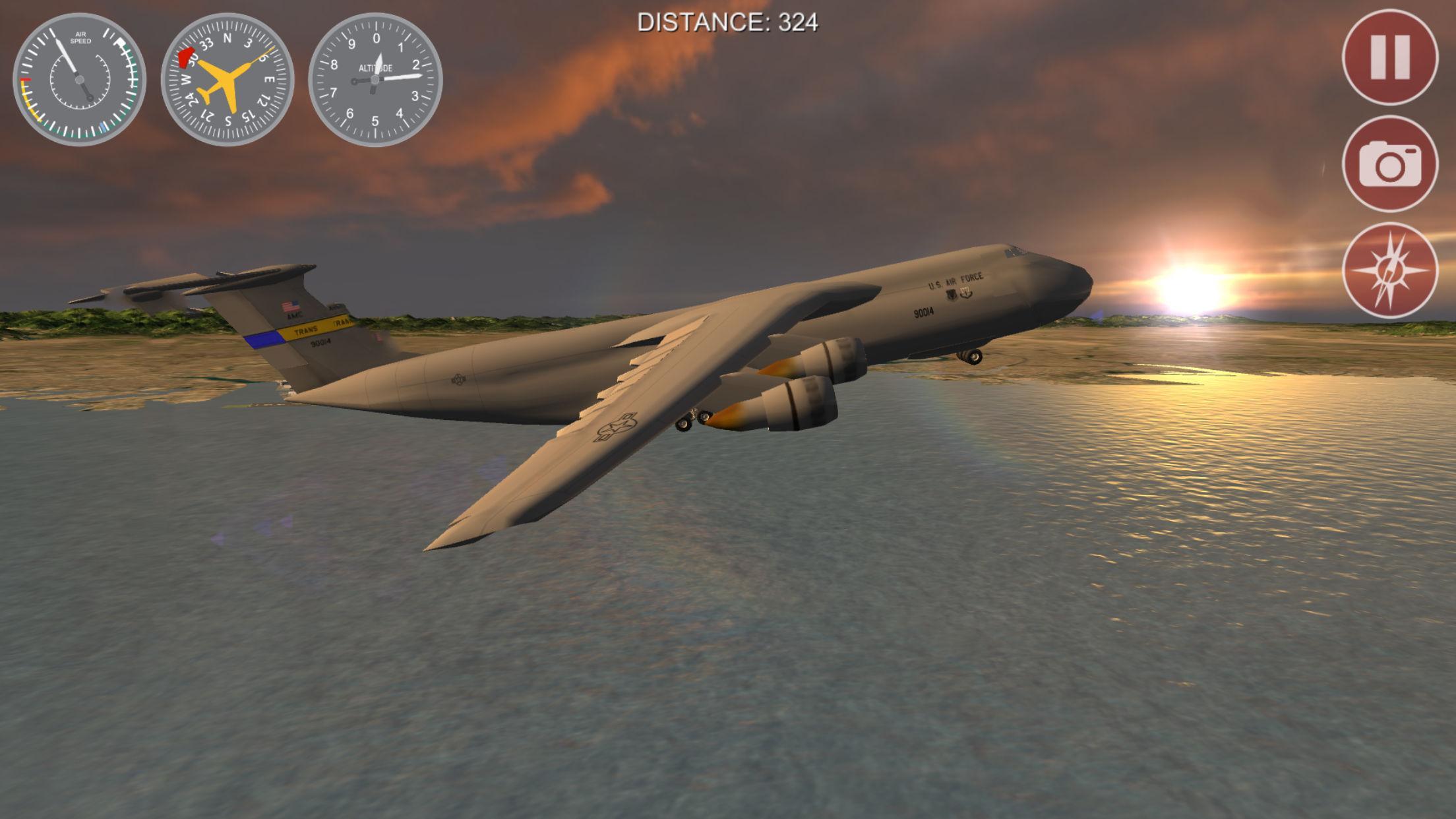 Airplane Fly Tokyo Japan Fligh Game Screenshot