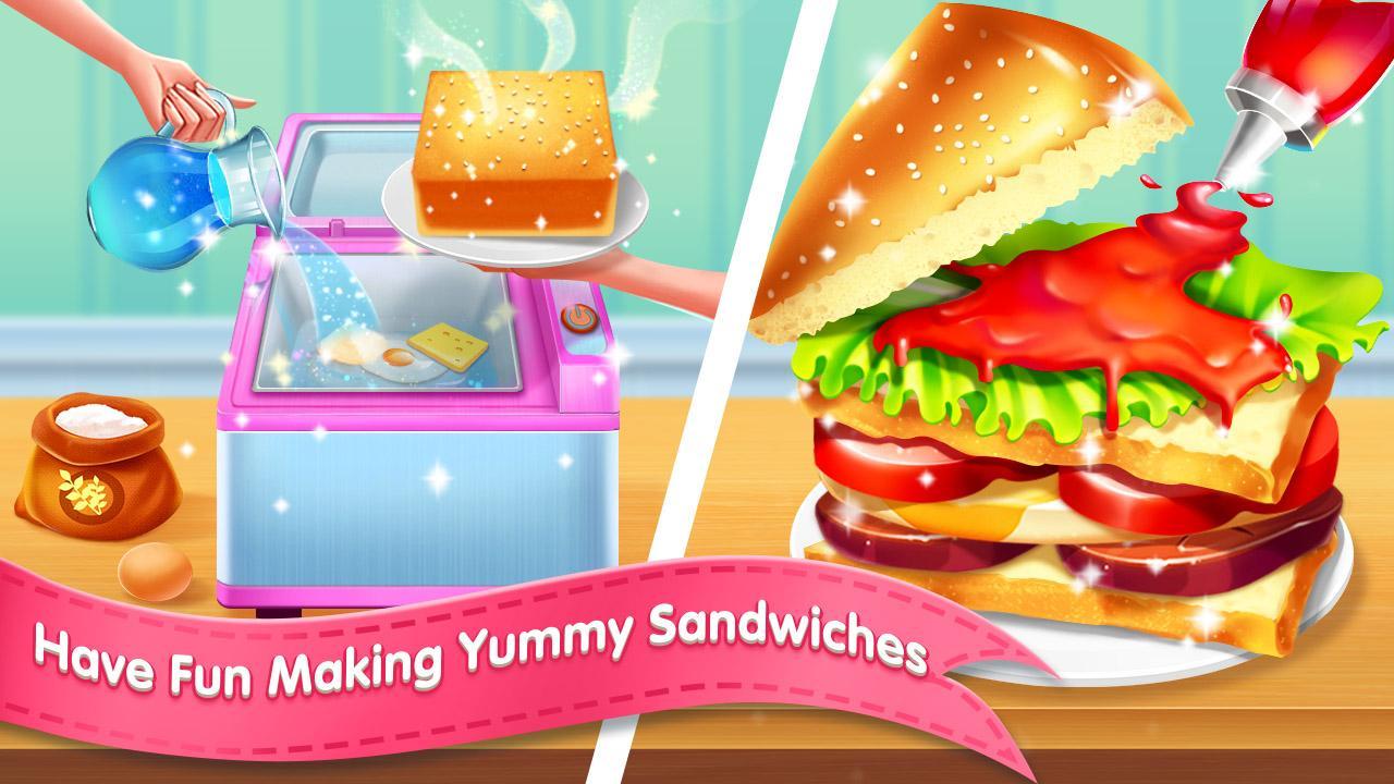 Deli Sandwich Shop - Kids Cooking Gameのキャプチャ