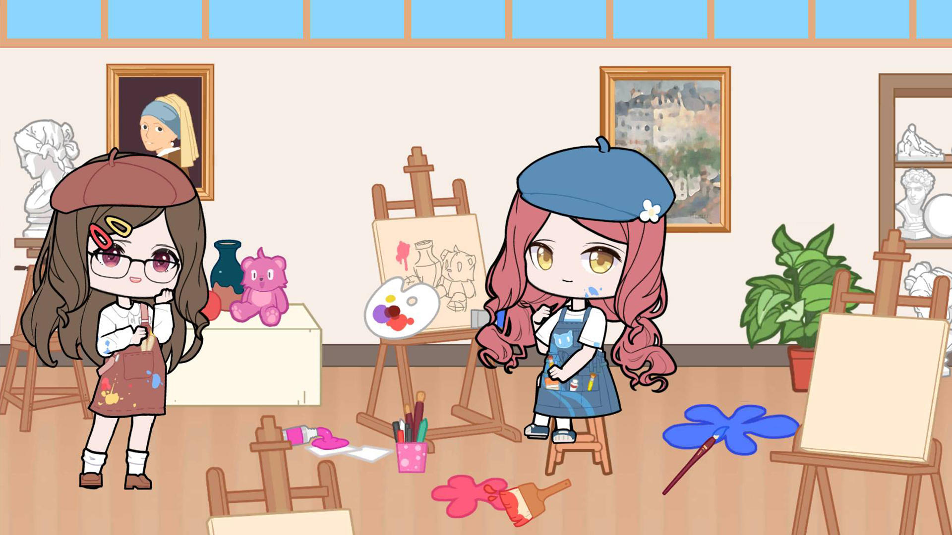 Captura de Tela do Jogo YOYO Doll: School life