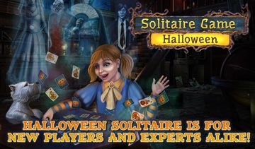 Ảnh chụp màn hình Solitaire Game. Halloween