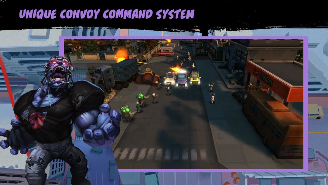 Deadly Convoy 게임 스크린 샷