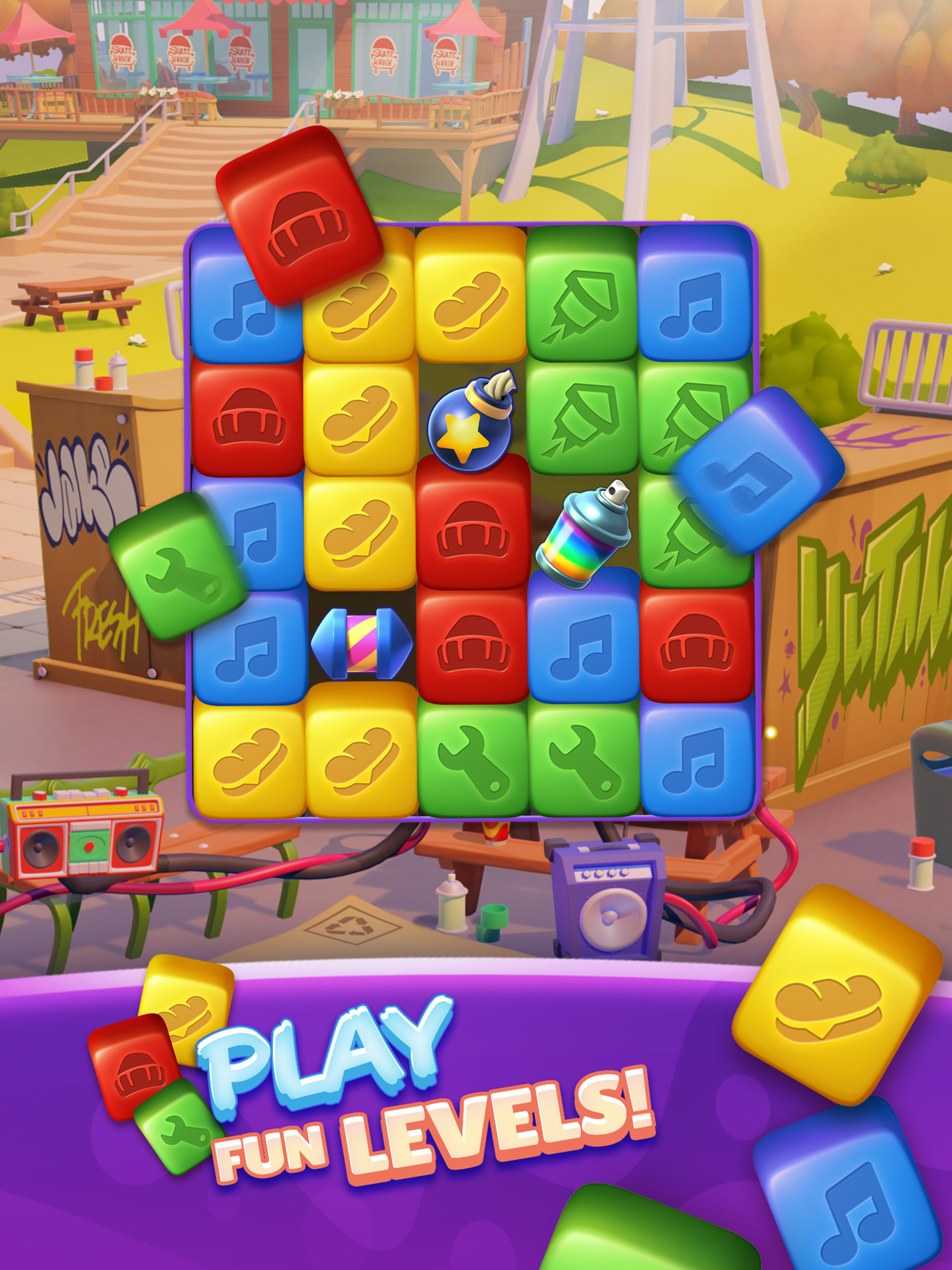 Subway Surfers Blast Game Screenshot