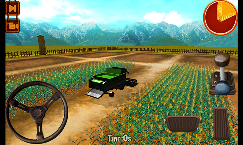 Screenshot 1 of 玉米收割機農業模擬器 1.3