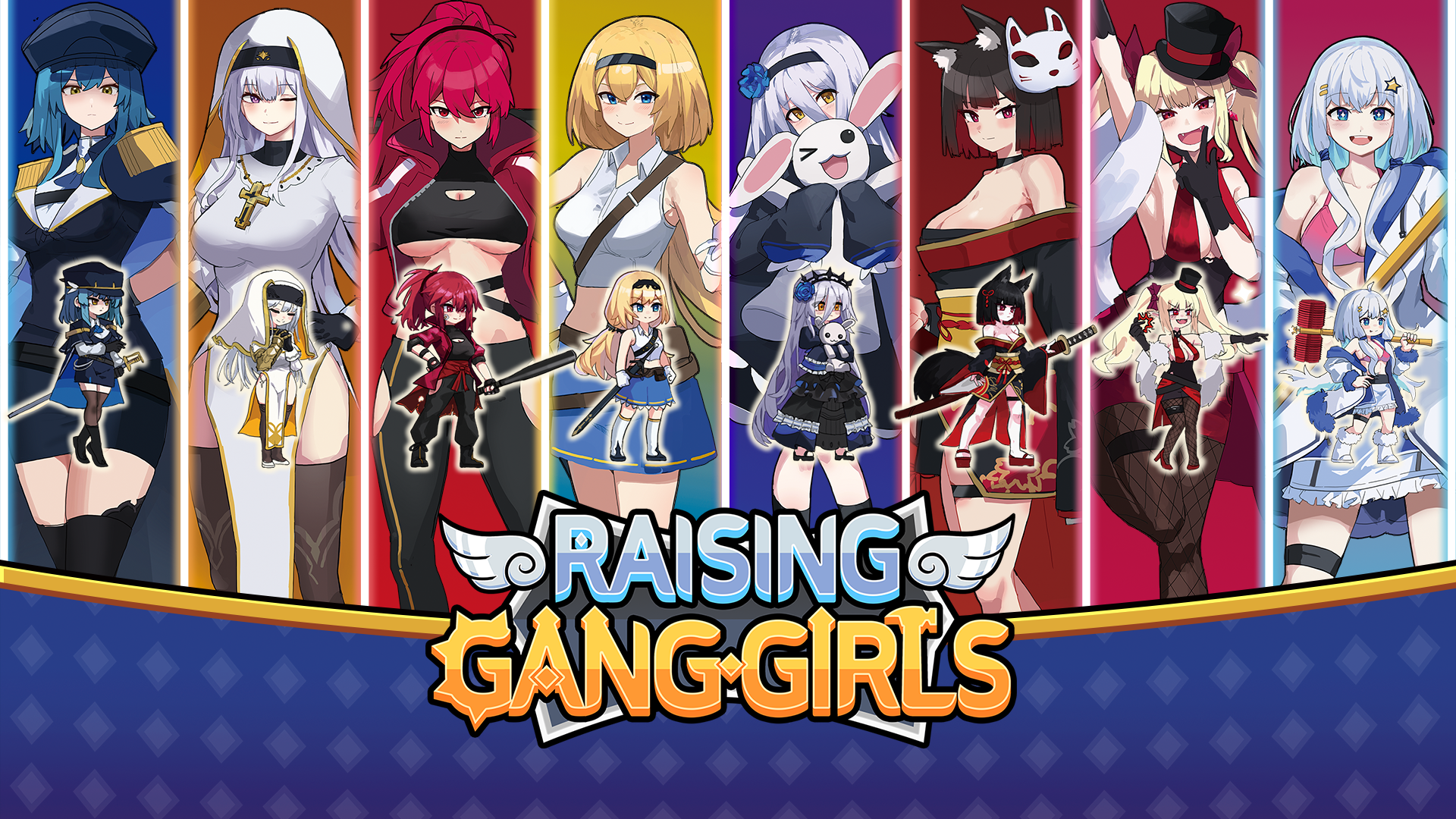 Raising Gang-Girls:Torment Mob ภาพหน้าจอเกม