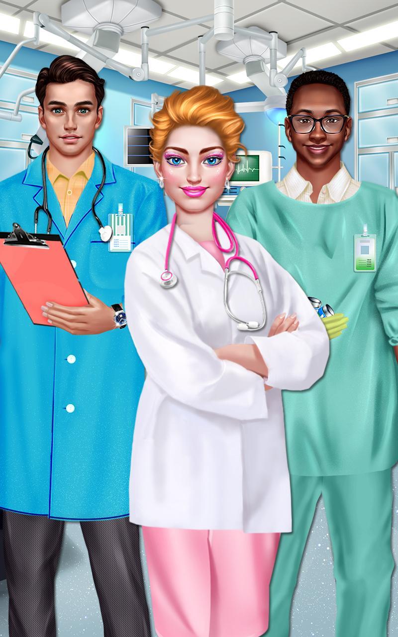 Surgery Doctor Girl Salon Gameのキャプチャ