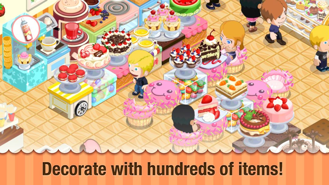 Screenshot of Bakery Story: Valentines Day