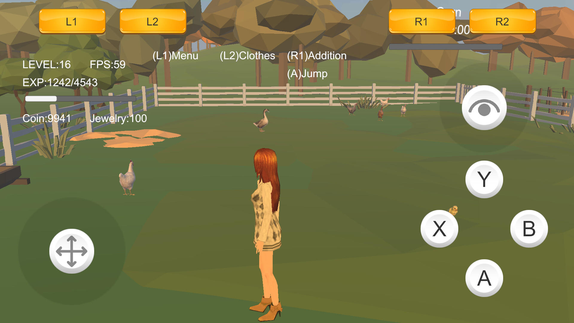 Screenshot of Farm Garden Simulator