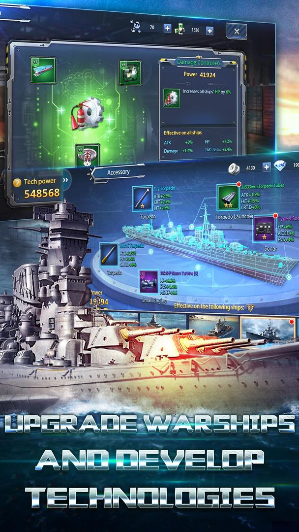 Fleet Command II: Naval Blitz screenshot game