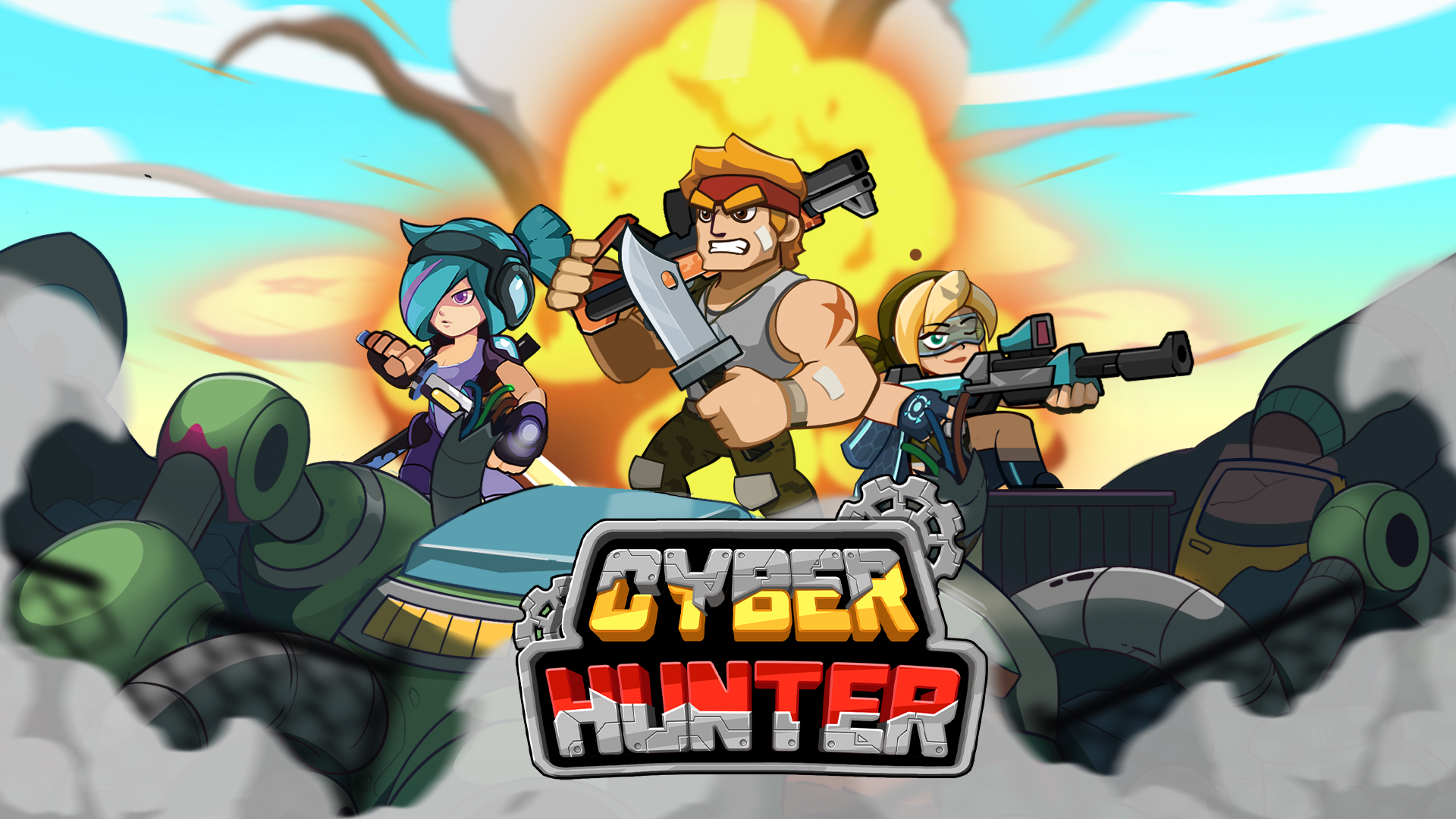 Cyber Hunter: Shooting Squad 게임 스크린 샷