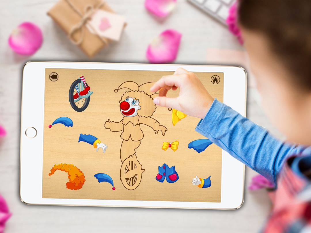 Screenshot of Kids Jigsaw Learning Puzzles