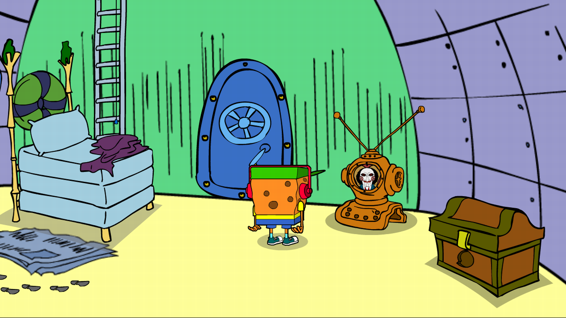 Bob Bubbles Saw Trap Game Screenshot
