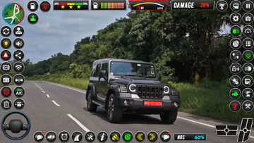 US Jeep Simulator Game 4x4 Game Screenshot