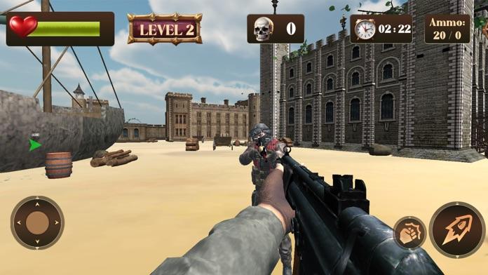 Survival Battle Ground 3D Game Screenshot
