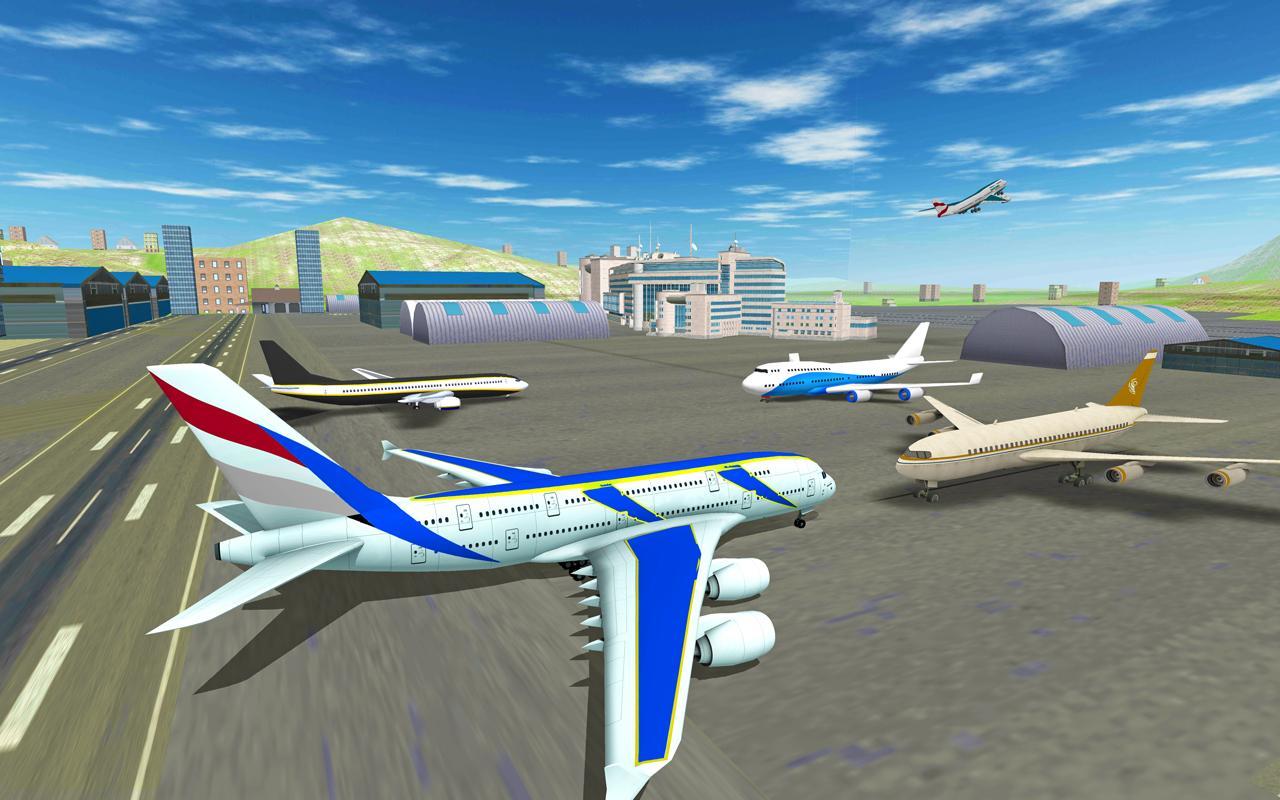 Screenshot 1 of Simulador de vuelo de avión 1.3