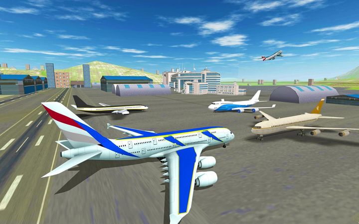 Screenshot 1 of Airplane Fly Simulator 1.3