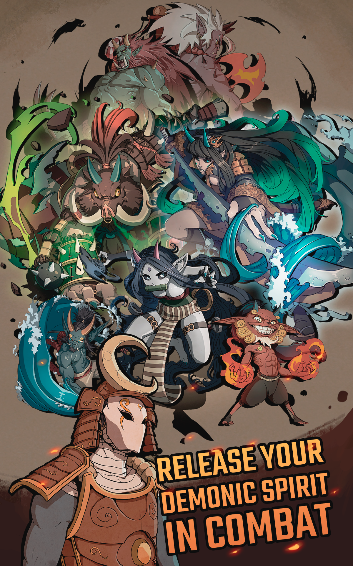 Cuplikan Layar Game Demon Blade - Japan Action RPG