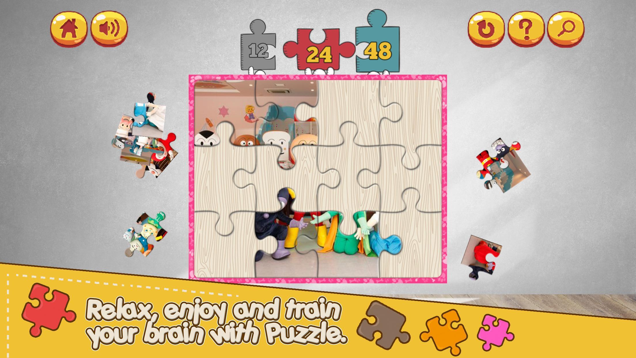 Screenshot 1 of Permainan puzzle gambar kartun untuk balita 1.0.0