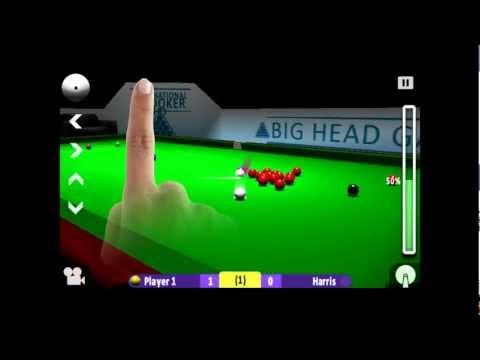 Screenshot of the video of International Snooker HD