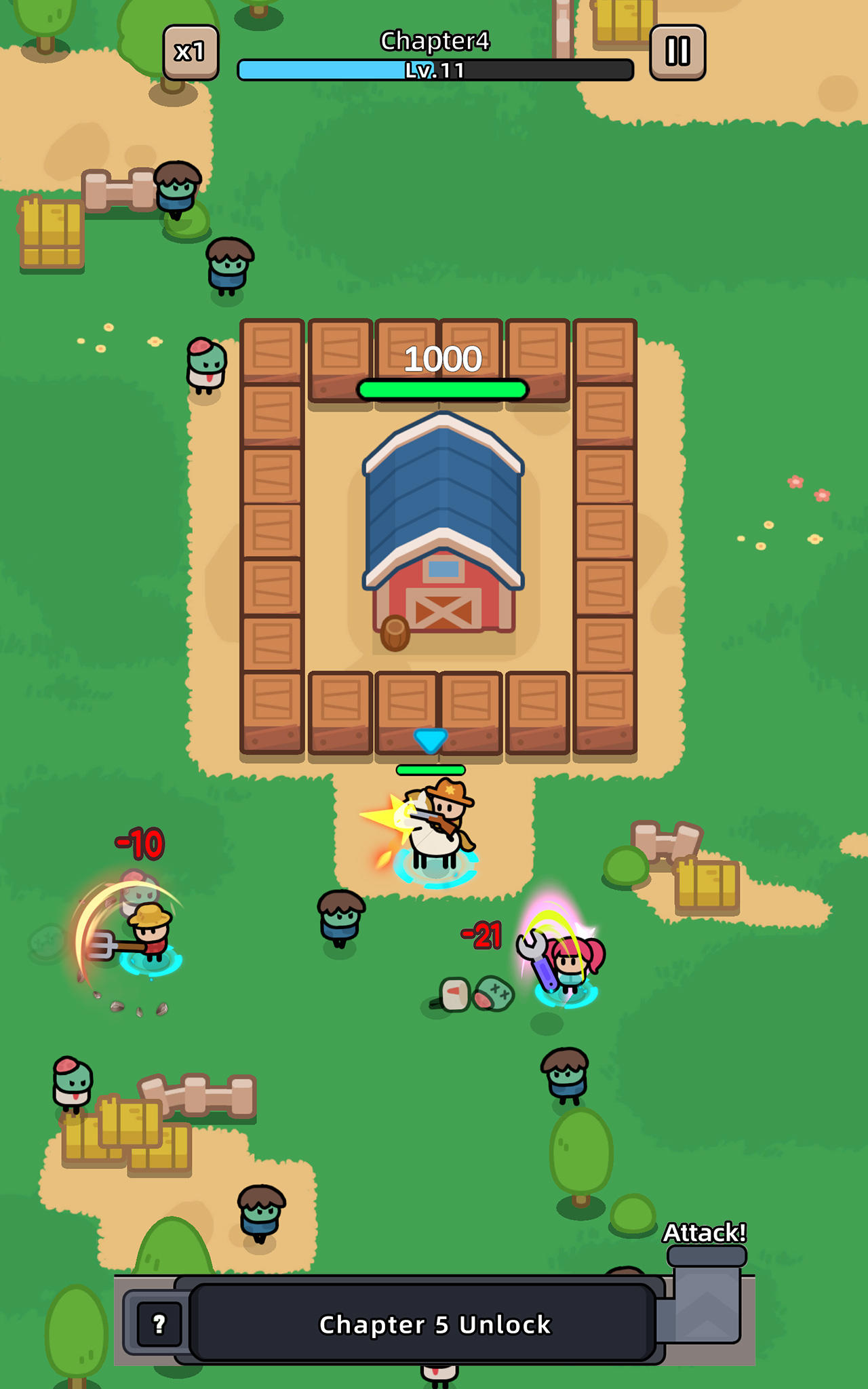 Ammo Garden: TD Game Game Screenshot