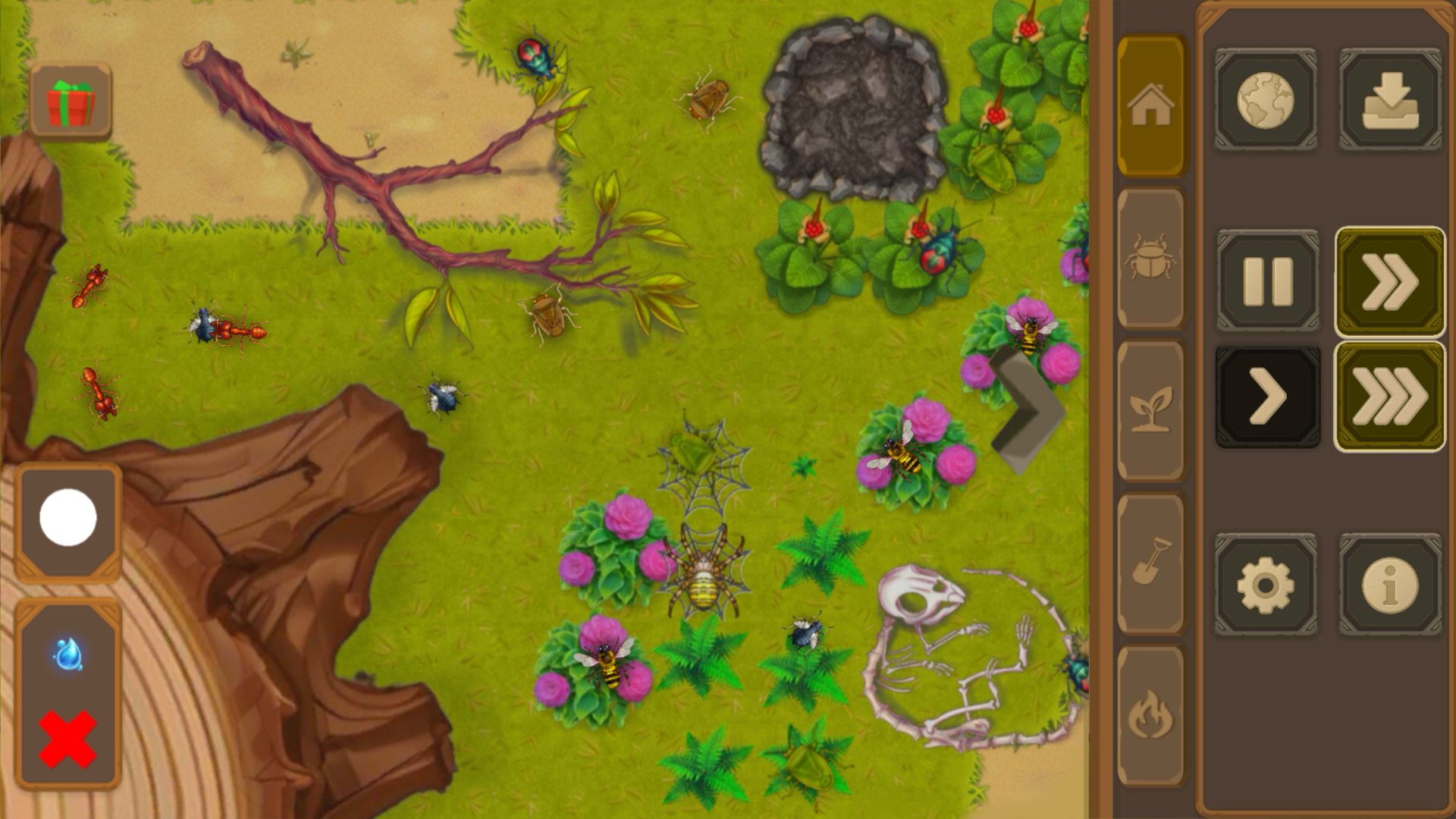 BugBox: Tiny Life Sandbox Game Screenshot