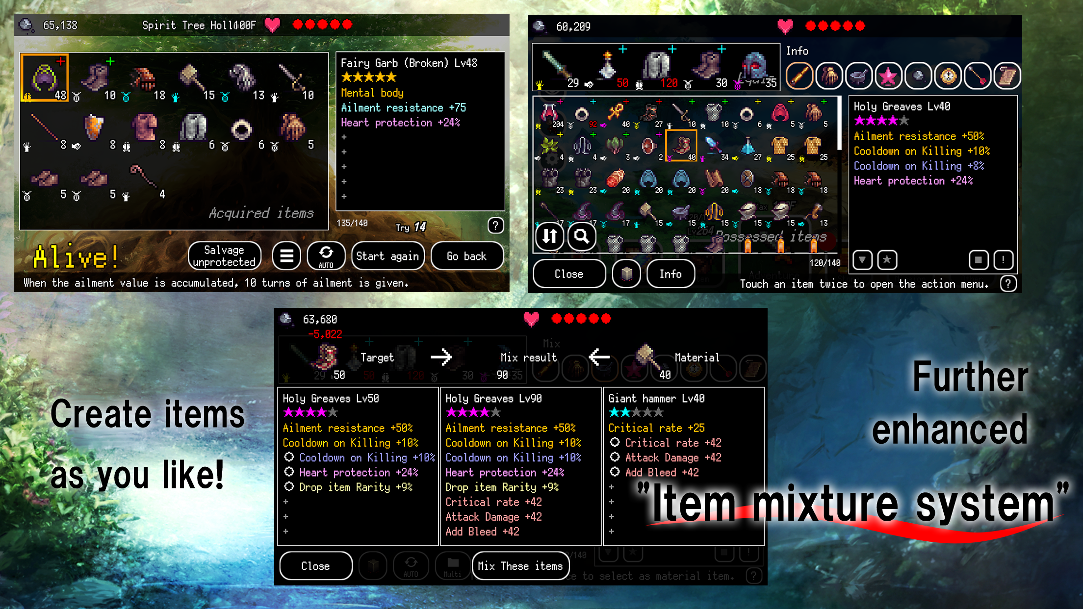 B100X - Auto Dungeon RPG Game Screenshot