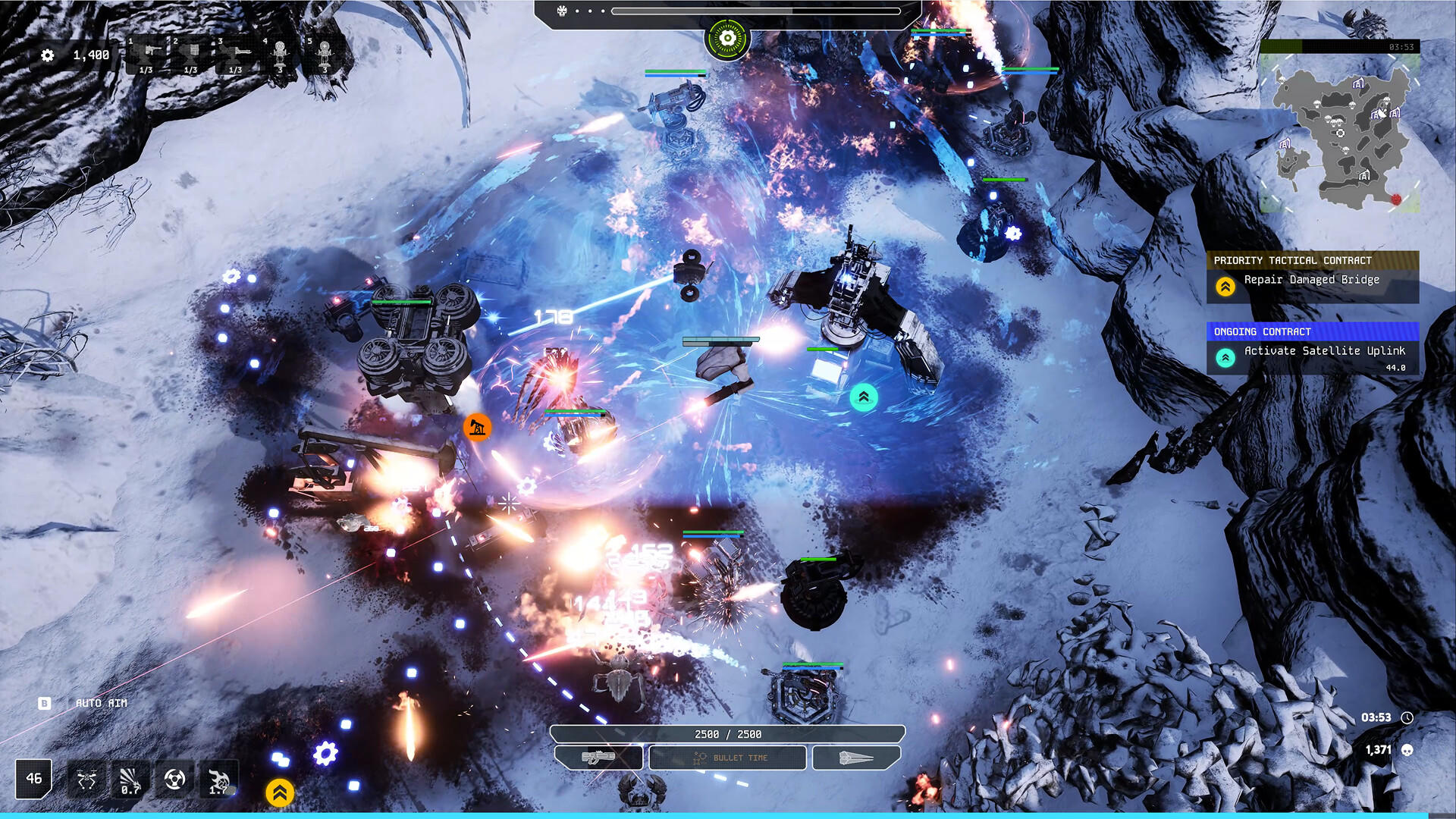 Iron Core: Mech Survivor Game Screenshot