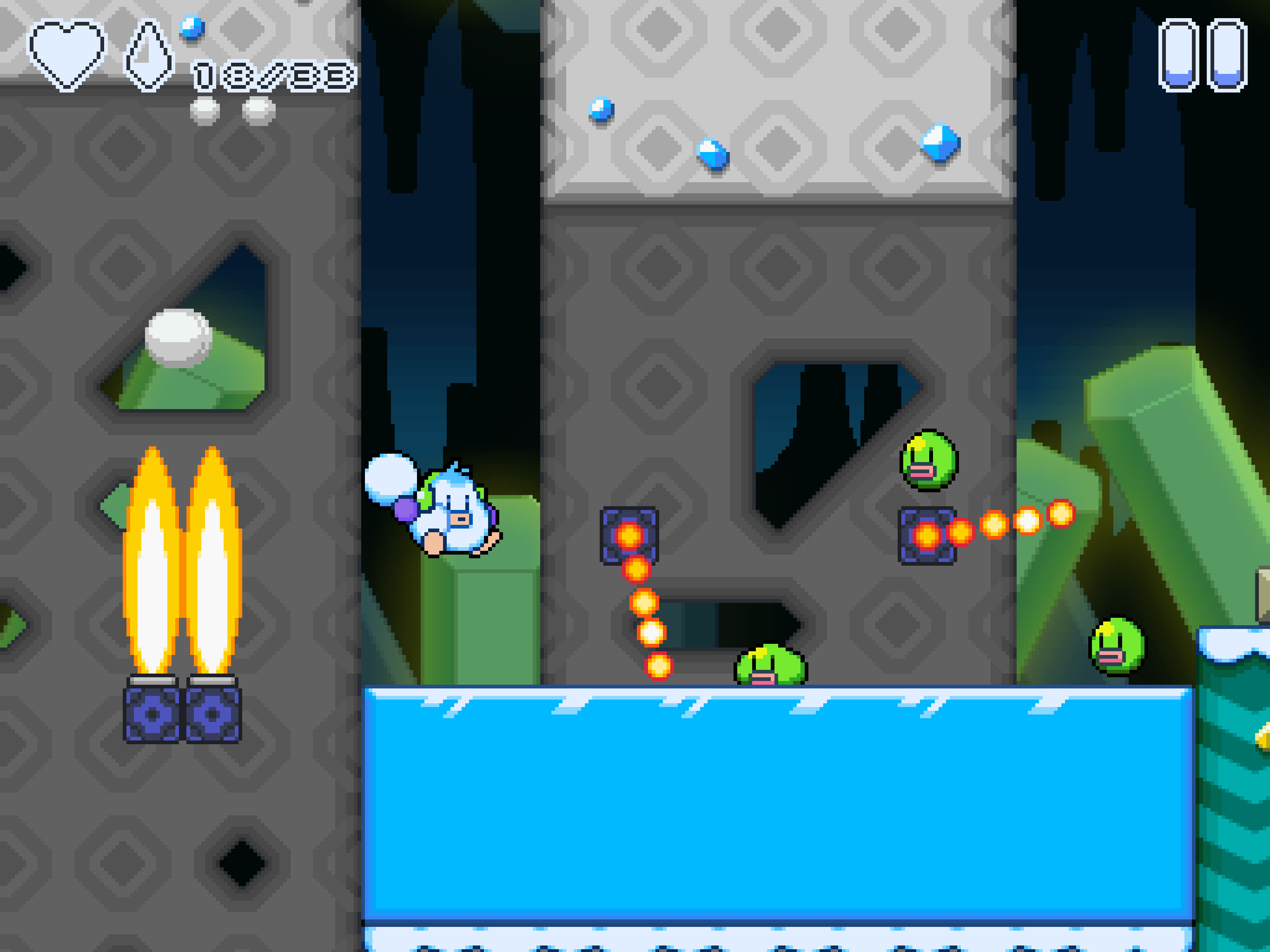 スノーキッズ ゲームのスクリーンショット