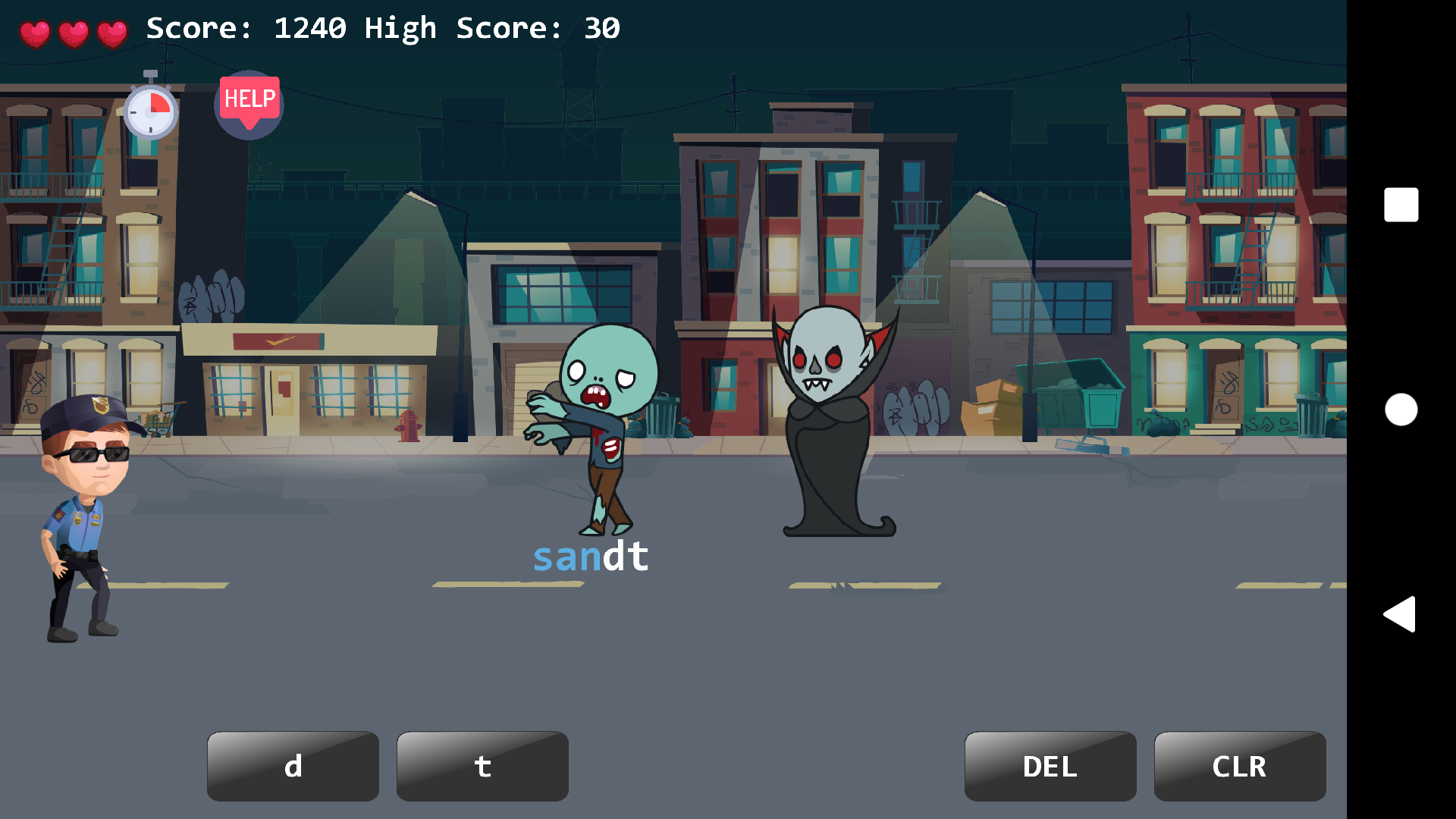 Screenshot of unblocked gameplay