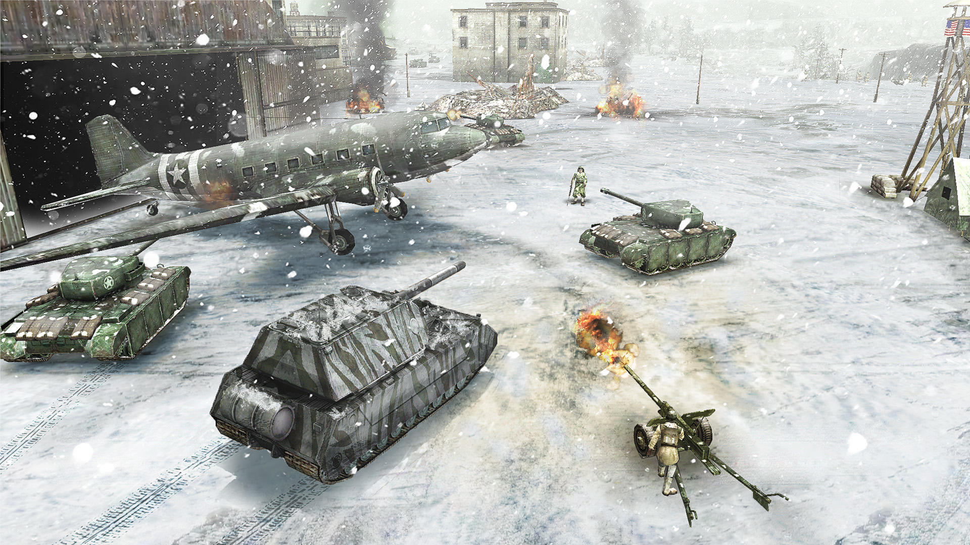 US Conflict — Tank Battles Game Screenshot