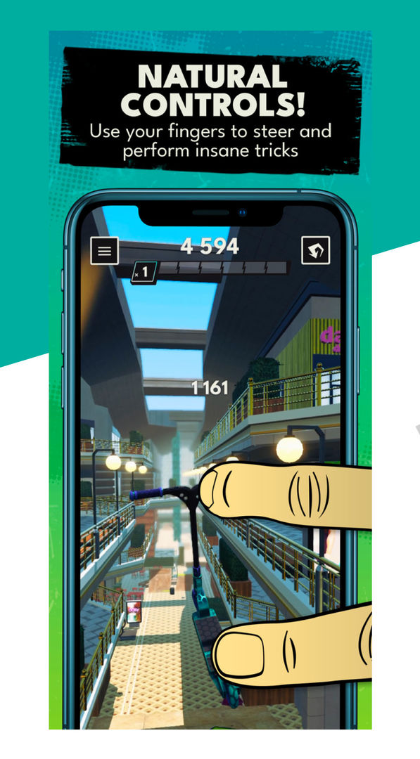 Touchgrind Scooter 3D!!! walkthrough screenshot game