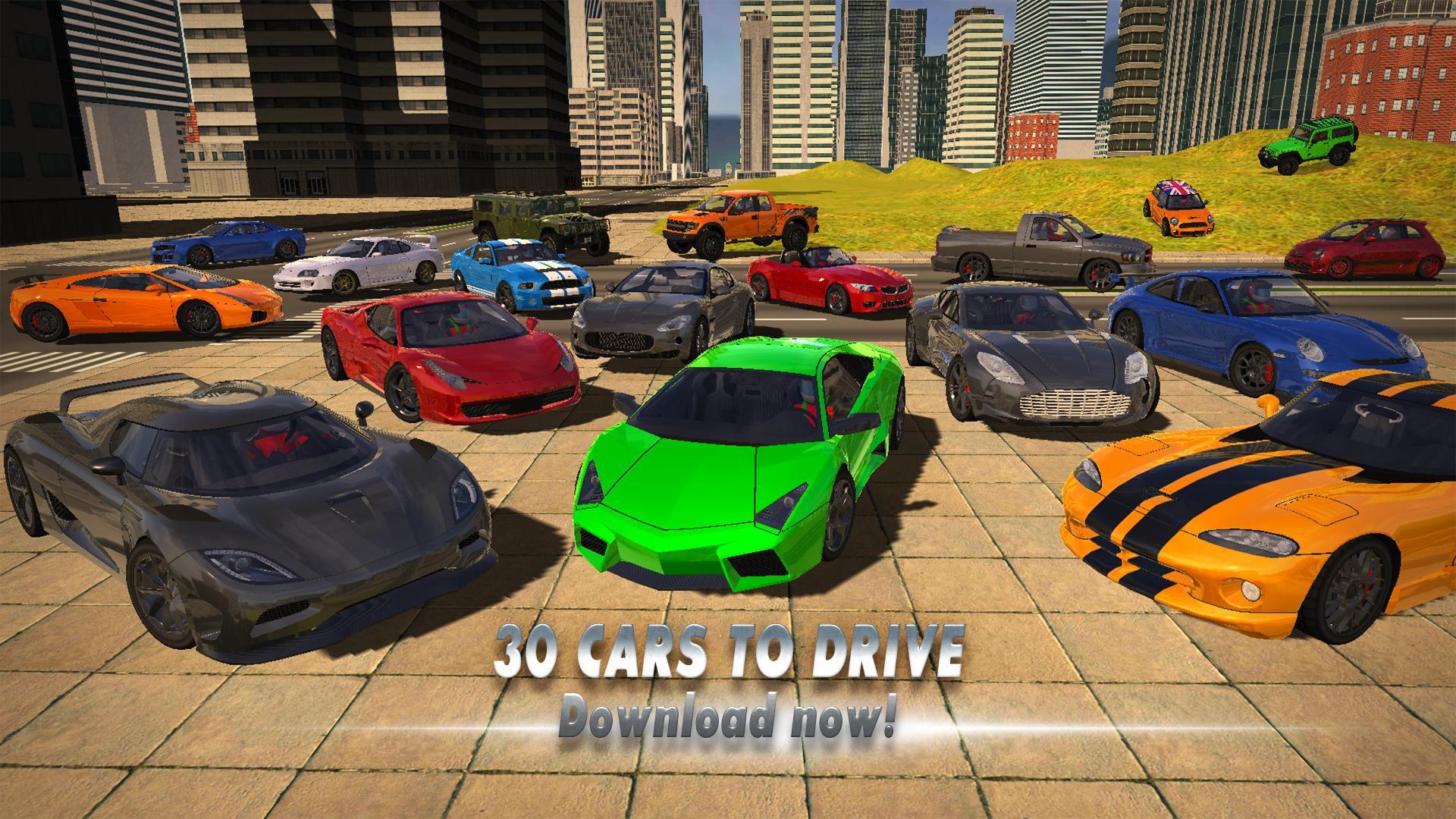 Car Driving Simulator 2017 Game Screenshot