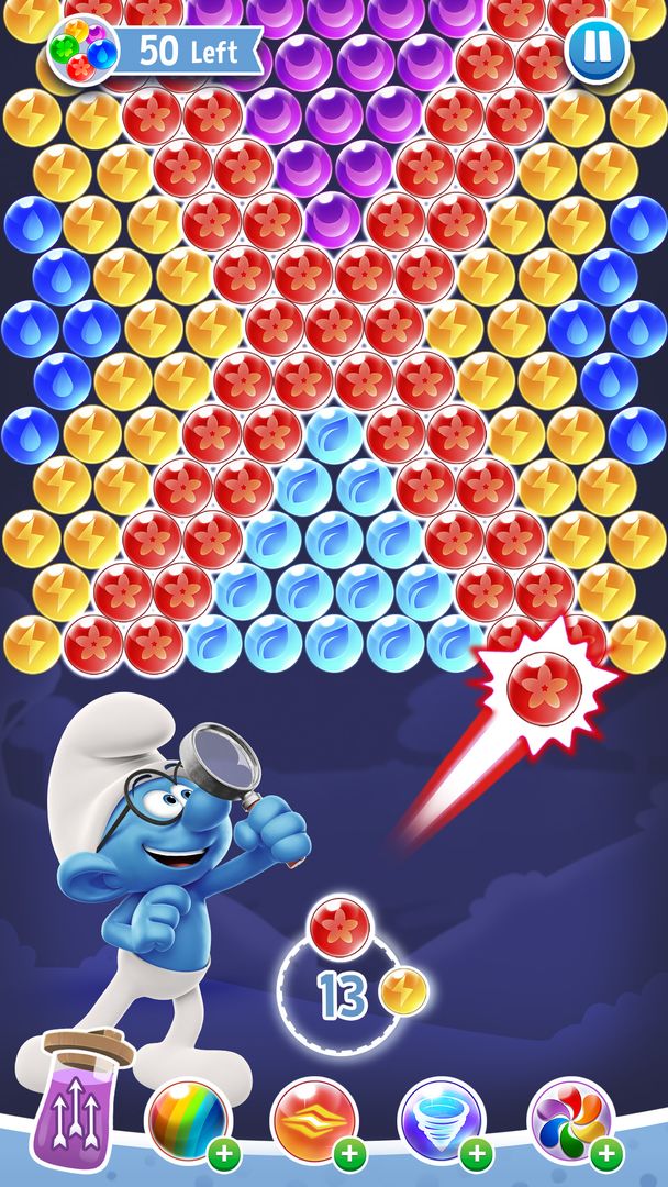 The Smurfs - Bubble Pop android iOS-TapTap