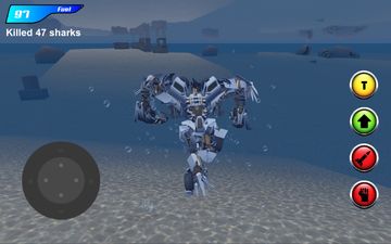 X Robot Car : Shark Water 게임 스크린샷