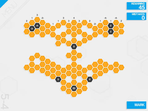 Hexcells Game Screenshot