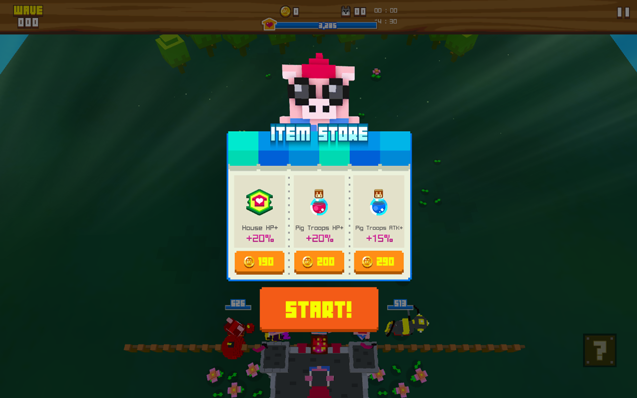 PigsvsWolves Game Screenshot